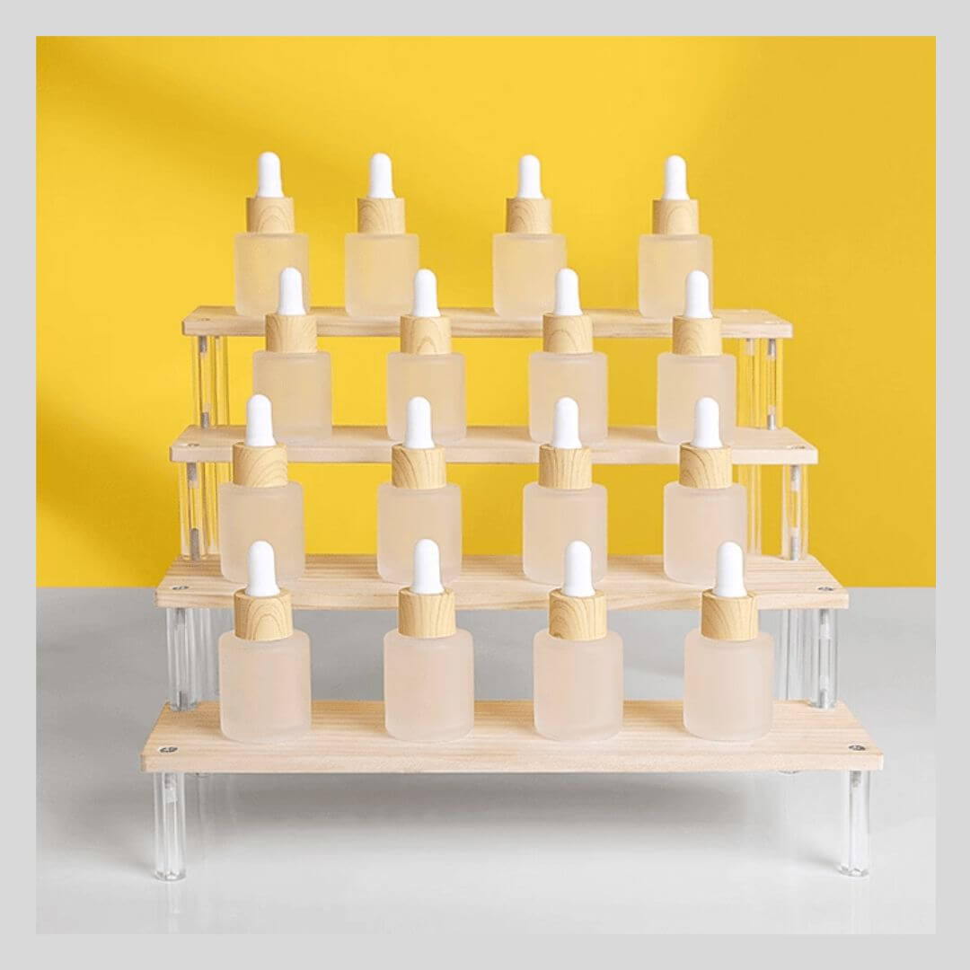 ナチュラルウッドディスプレイスタンド