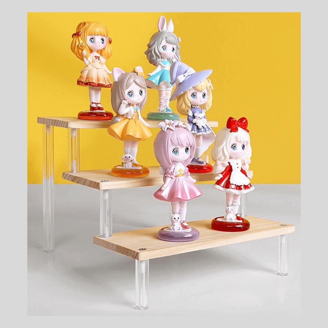 ナチュラルウッドディスプレイスタンド