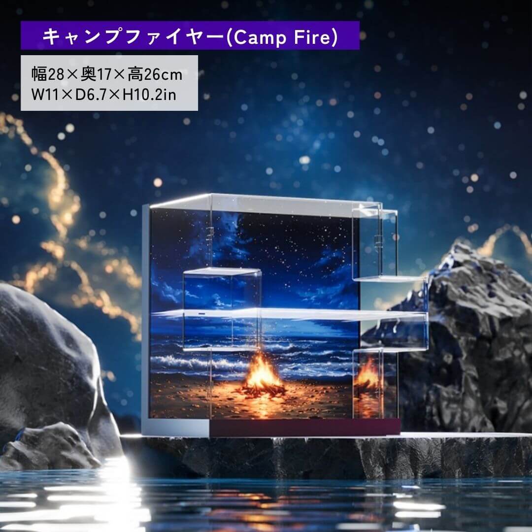 多層ジオラマアートディスプレイケース