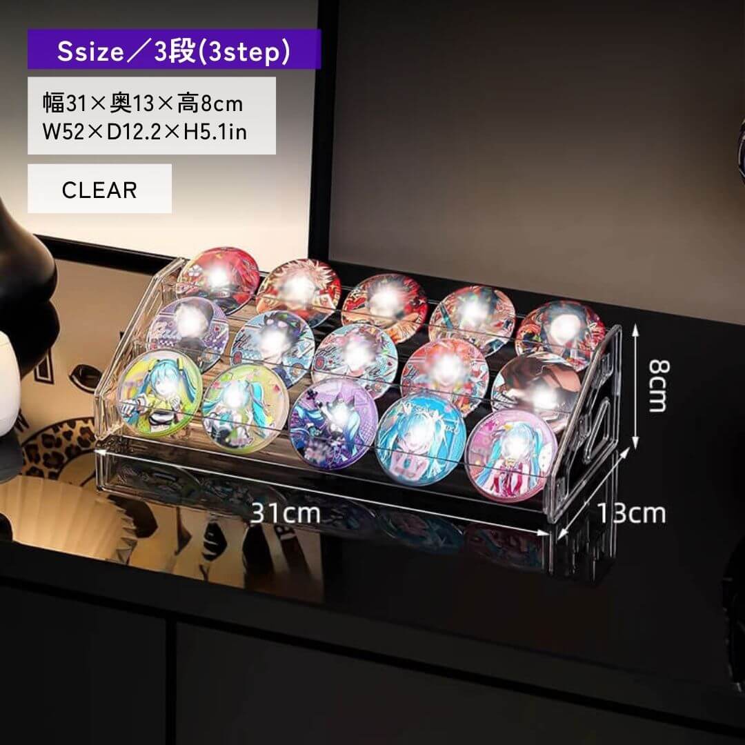 Badge Display Clear Stand
