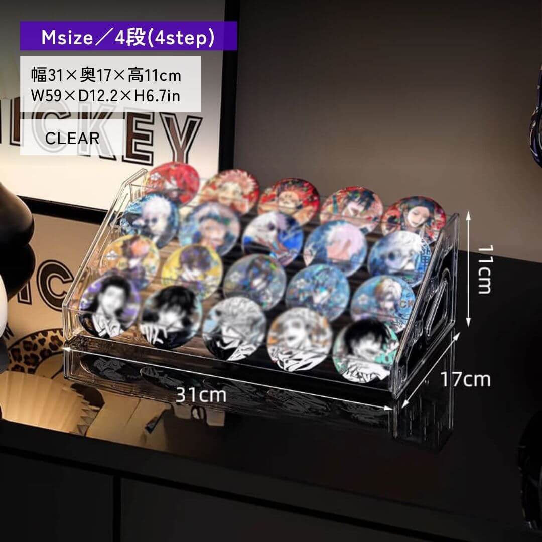 Badge Display Clear Stand