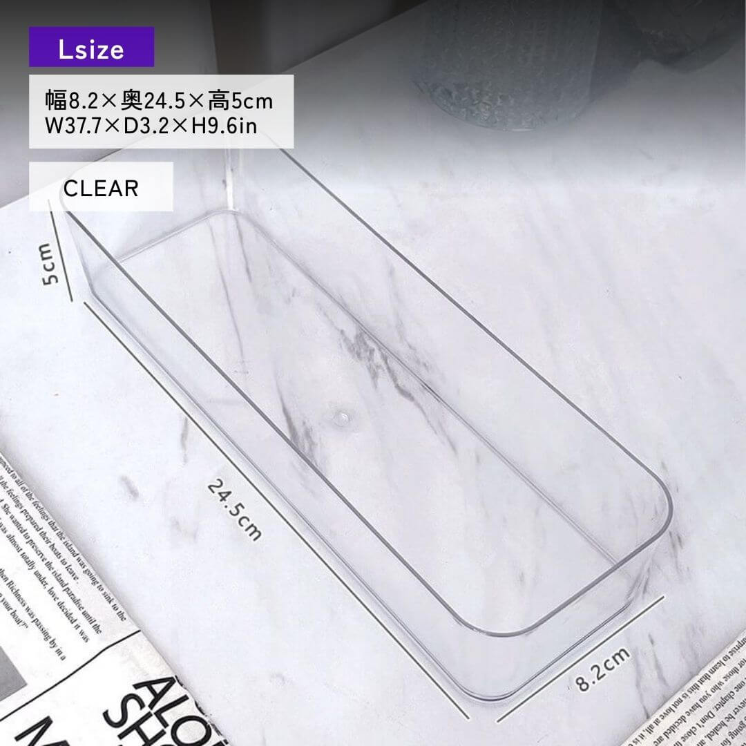 Boîte transparente pour ranger les badges de canettes