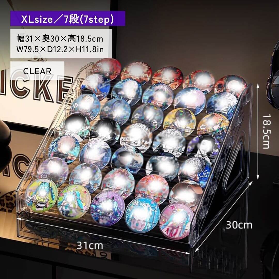 Badge Display Clear Stand