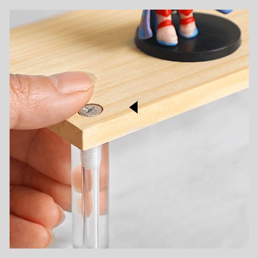 ナチュラルウッドディスプレイスタンド