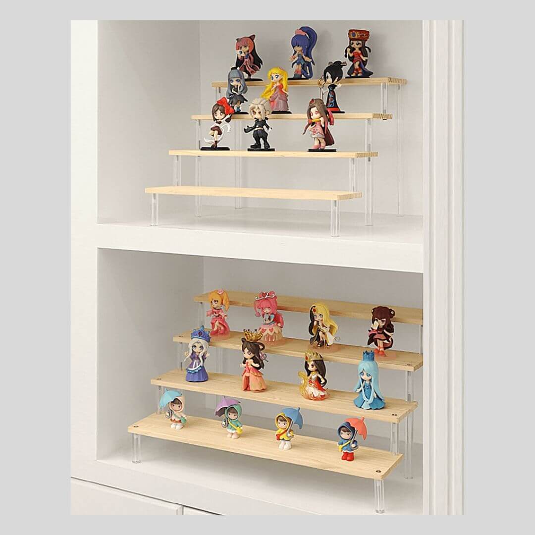 ナチュラルウッドディスプレイスタンド