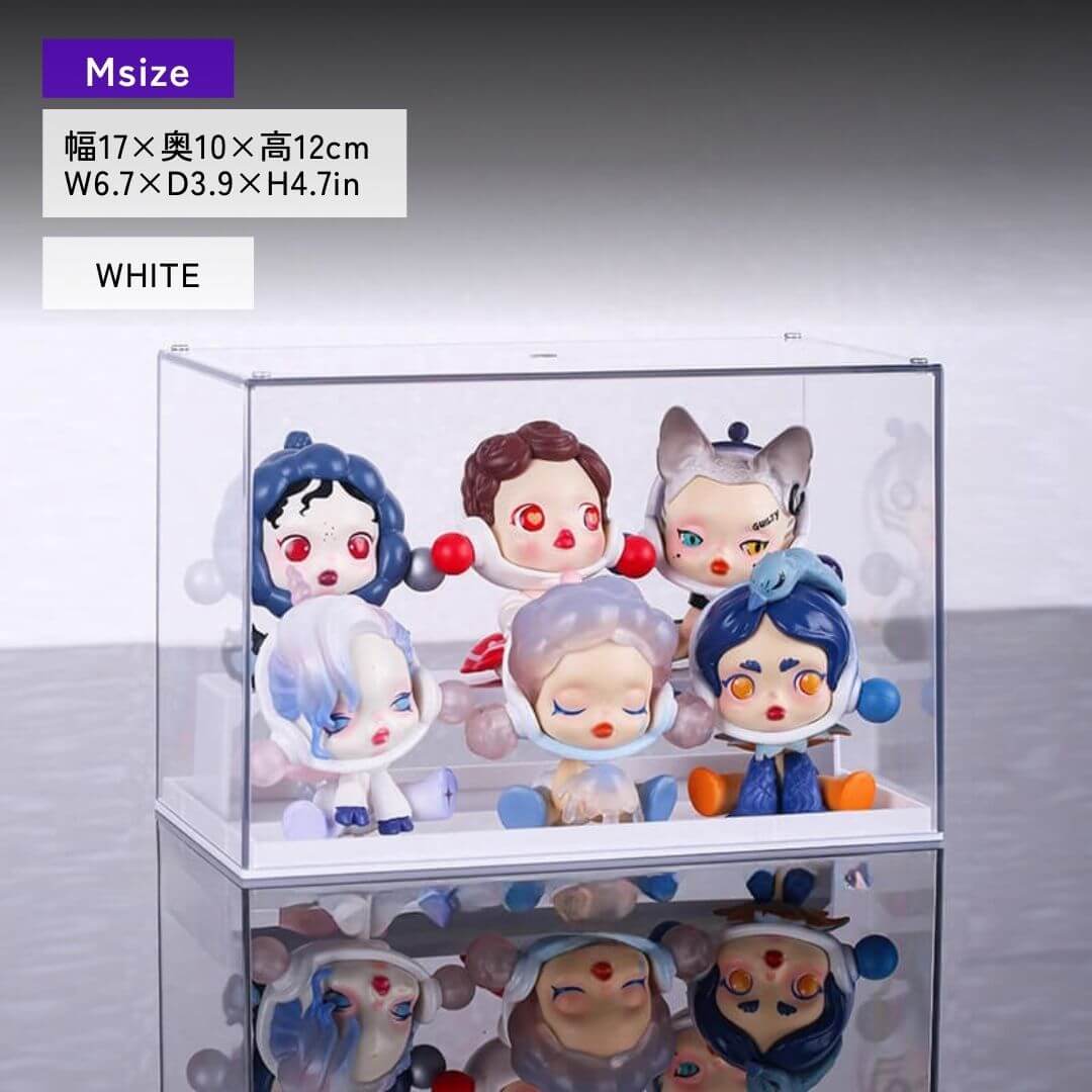 Small step display case