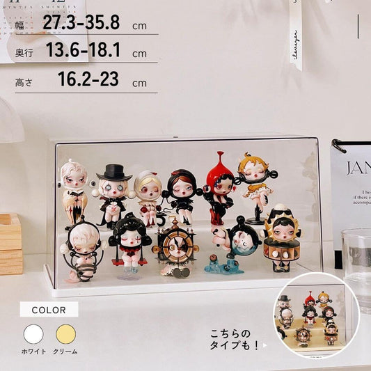 段差付き透明ディスプレイケース