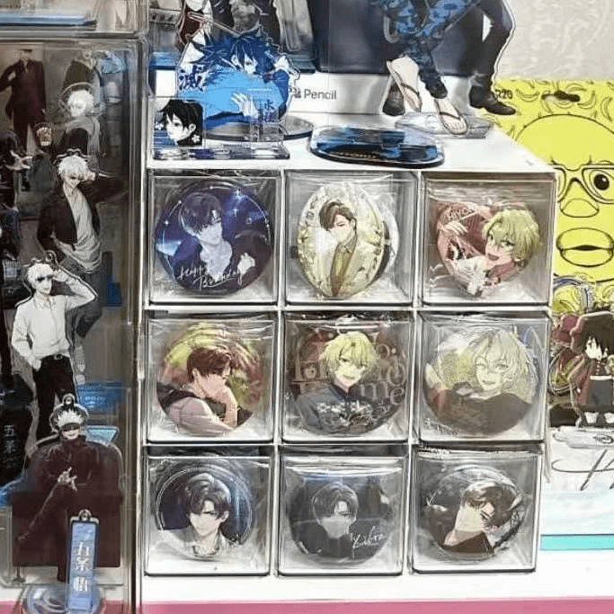 Boîte de rangement pour badges de type tiroir