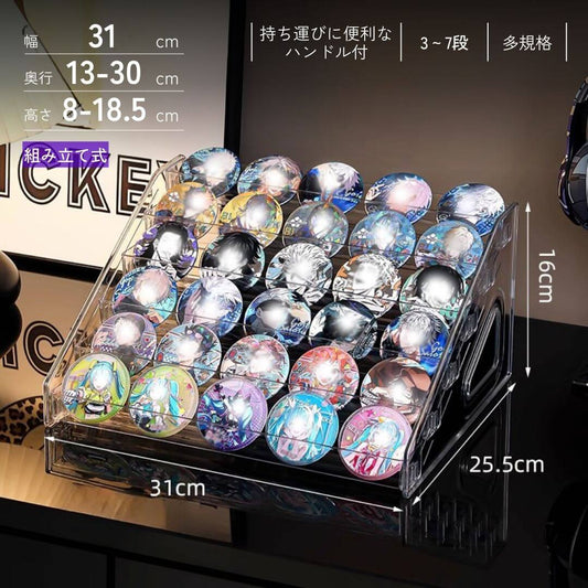 Badge Display Clear Stand