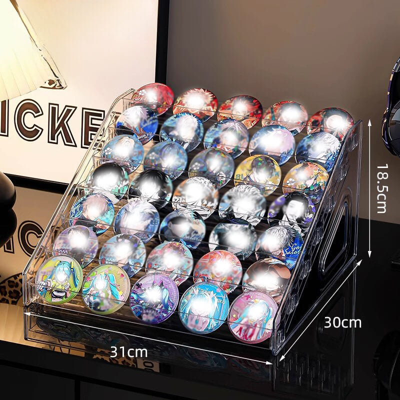 Badge Display Clear Stand