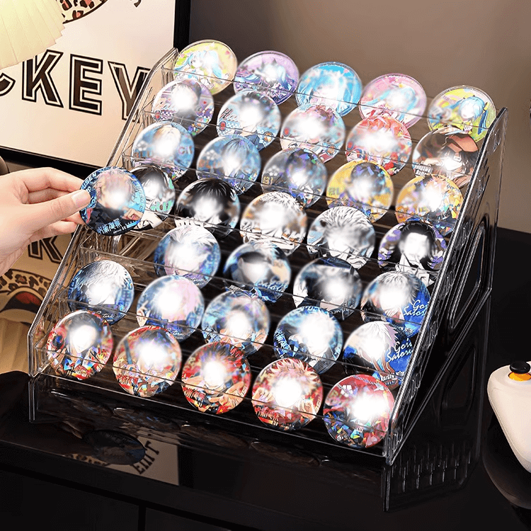 Badge Display Clear Stand