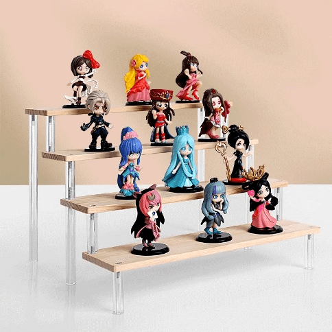 ナチュラルウッドディスプレイスタンド