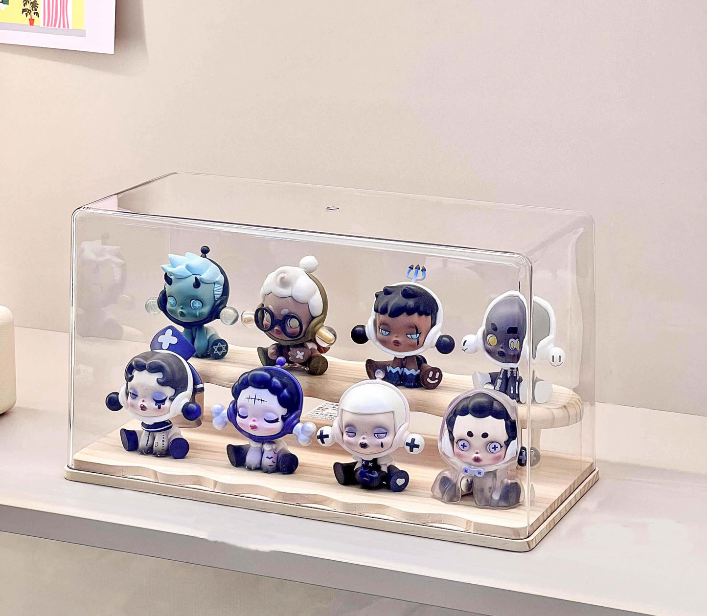 Vitrine design en bois
