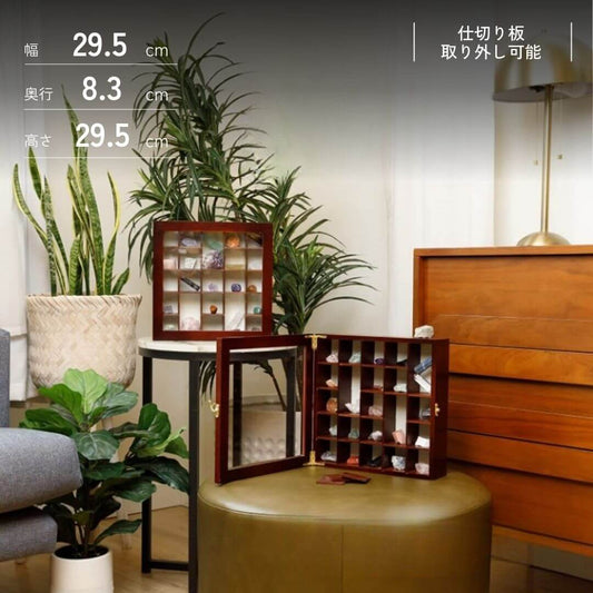 Vitrine verrouillable avec porte