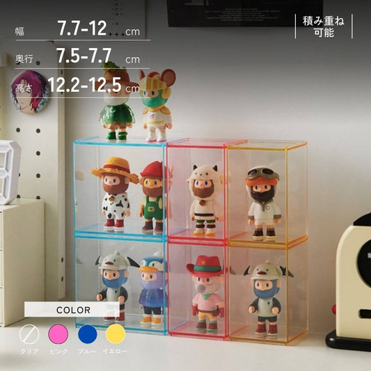 カラフルクリアディスプレイボックス