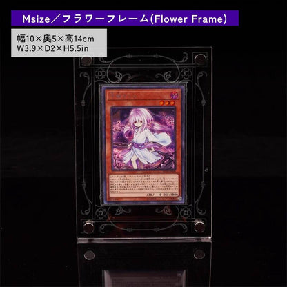 背景付きカードディスプレイアクリルフレーム
