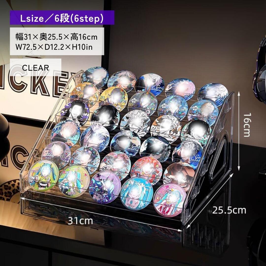 バッジディスプレイクリアスタンド