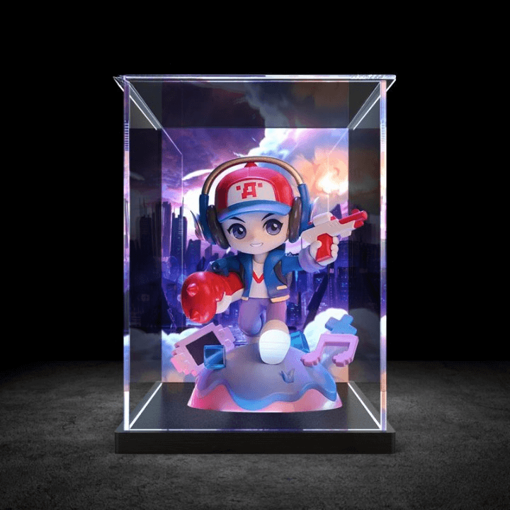 ライトステージフィギュアケース［背景あり］