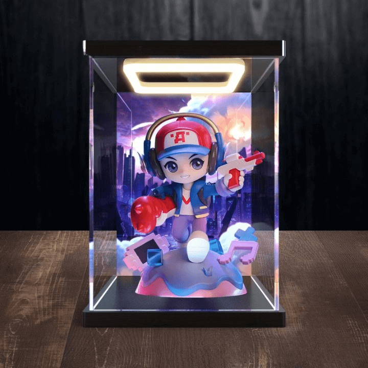 ライトステージフィギュアケース［背景あり］
